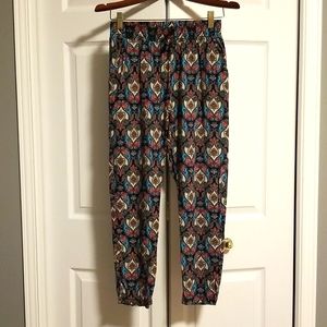 Bohemian cotton pants